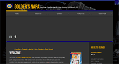 Desktop Screenshot of goldersnapa.com