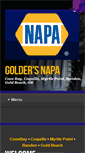 Mobile Screenshot of goldersnapa.com