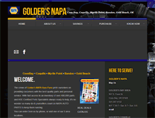Tablet Screenshot of goldersnapa.com